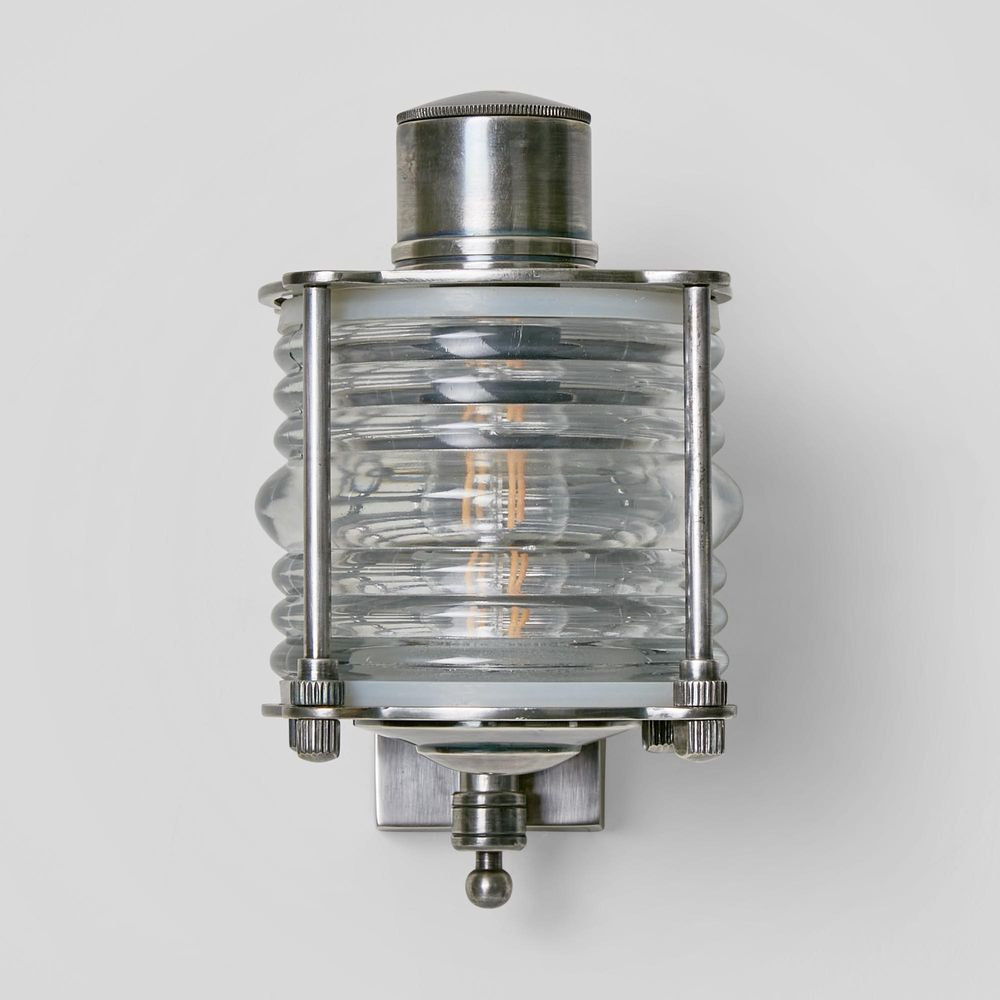 Yarra Outdoor Wall Light Antique Silver (RRP $770) - Image 2