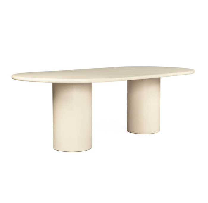 Lorenzo Oval Dining Table, W 240cm x D 120cm x H 75cm