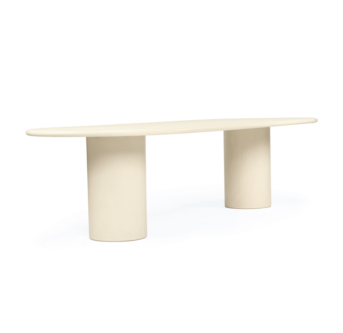 Lorenzo Oval Dining Table, W 300cm x D 120cm x H 75cm