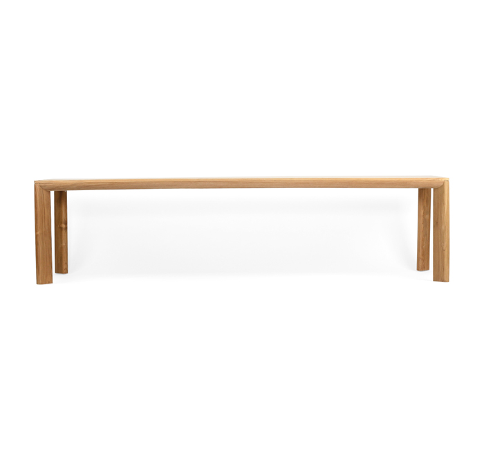 Asher A Grade Teak Hardwood Dining Table, L 300cm x W 110cm x H 75cm (RRP $5999)