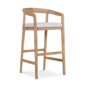 Kingscliff Bar Stool, Width 56cm x Height 110cm x Depth 60.5cm (RRP $1699)