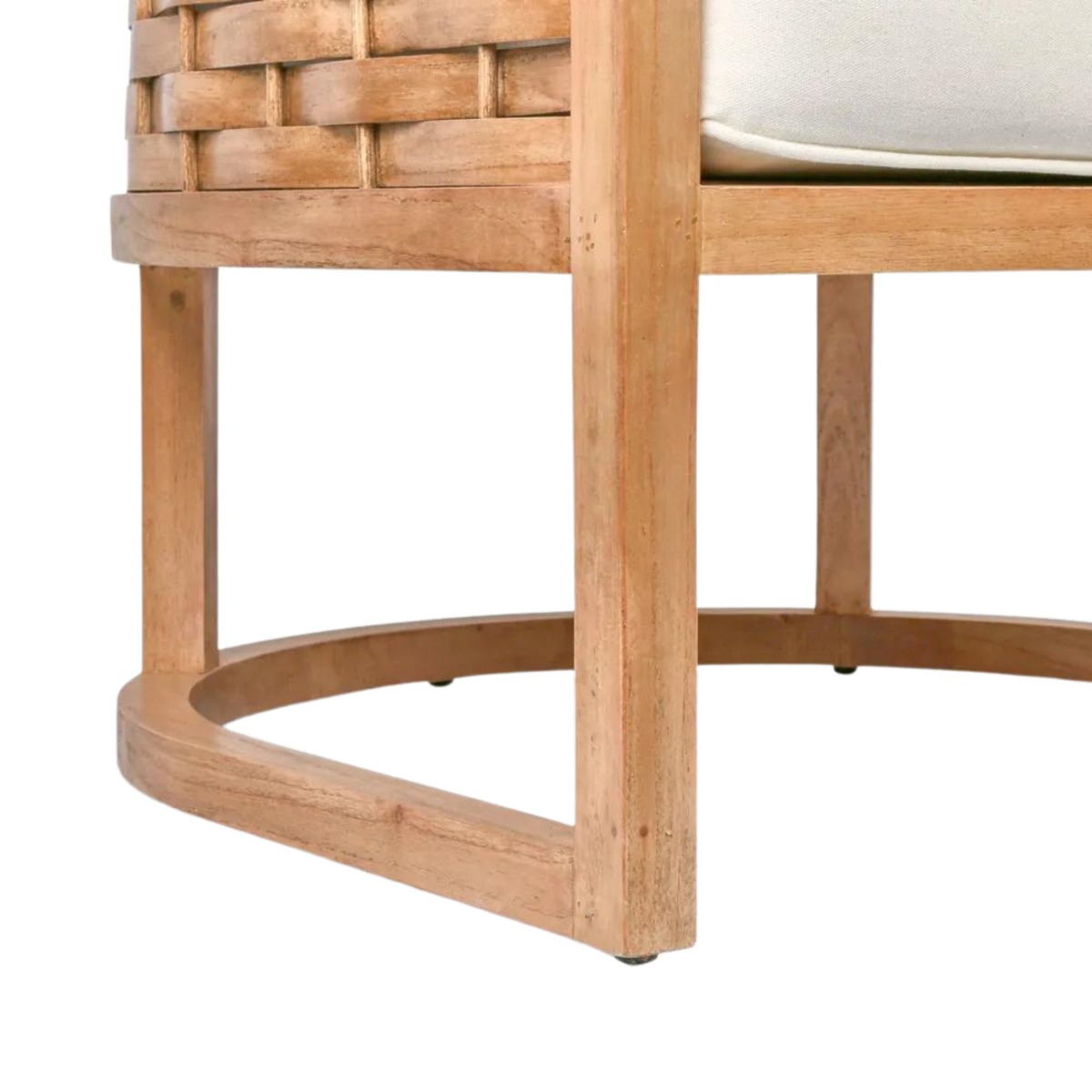 Weave Occasional Chair Natural, W 78cm x D 78cm x H 73cm (RRP $1299) - Image 6