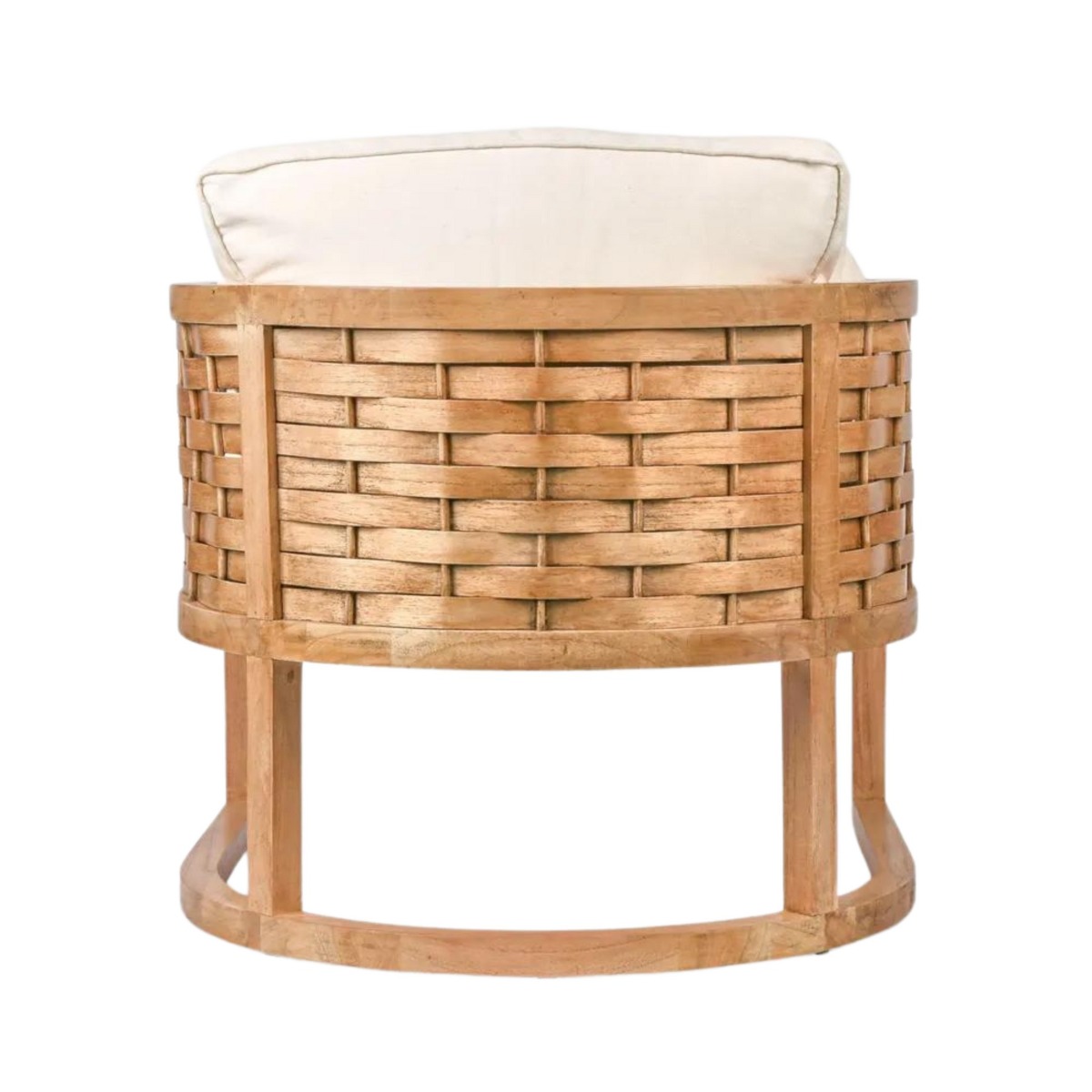 Weave Occasional Chair Natural, W 78cm x D 78cm x H 73cm (RRP $1299) - Image 5