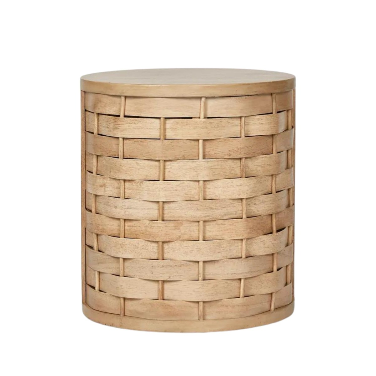 Weave Occasional Table Natural, W 45cm x D 45cm x H 50cm (RRP $395)