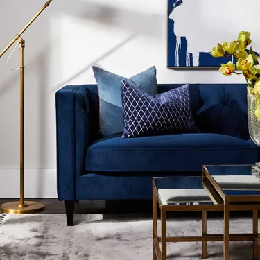 Cocktail Mirrored Nesting Coffee Tables Antique Gold, 112cm W x 71cm D x 46cm H (RRP $2079) - Image 2