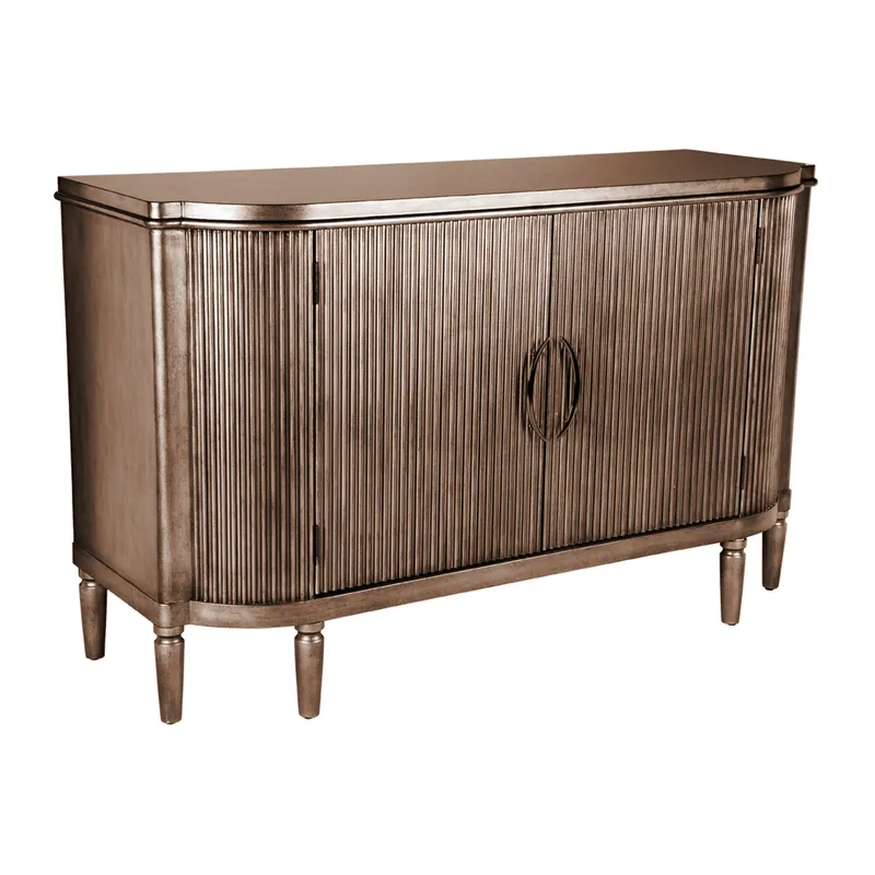 Arielle Buffet Antique Gold 140cm W x 50cm D x 86cm H (RRP $3499) - Image 3