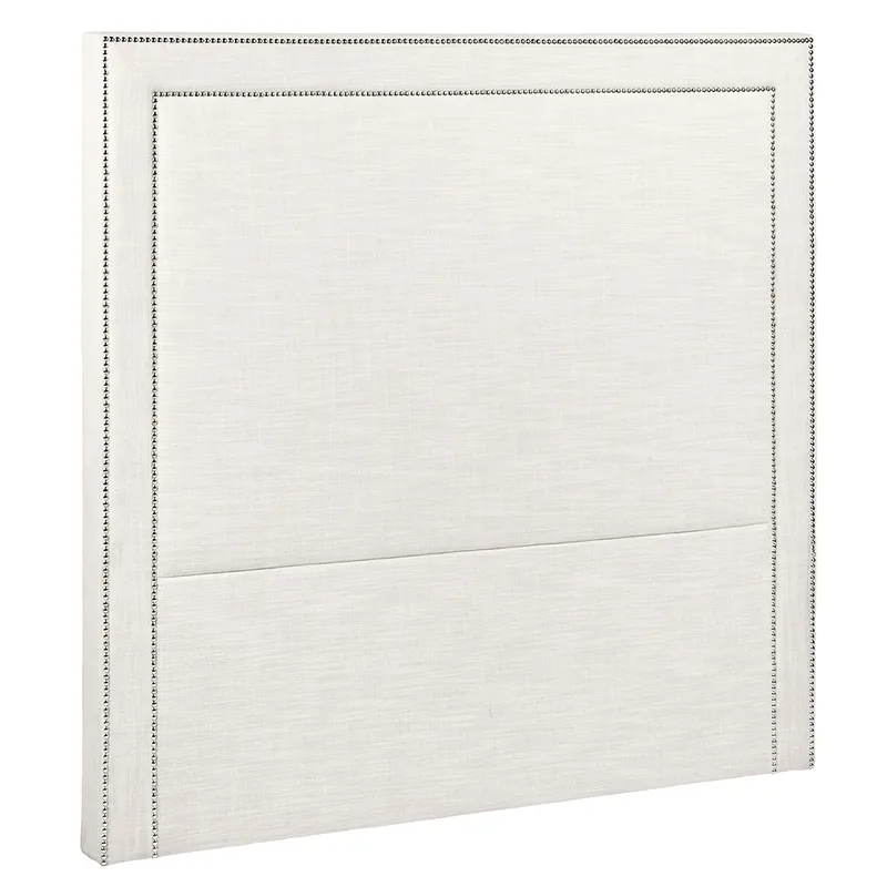 Manhattan Queen Bedhead Natural Linen, 160cm W x 10cm D x 150cm H (RRP $1221) - Image 4