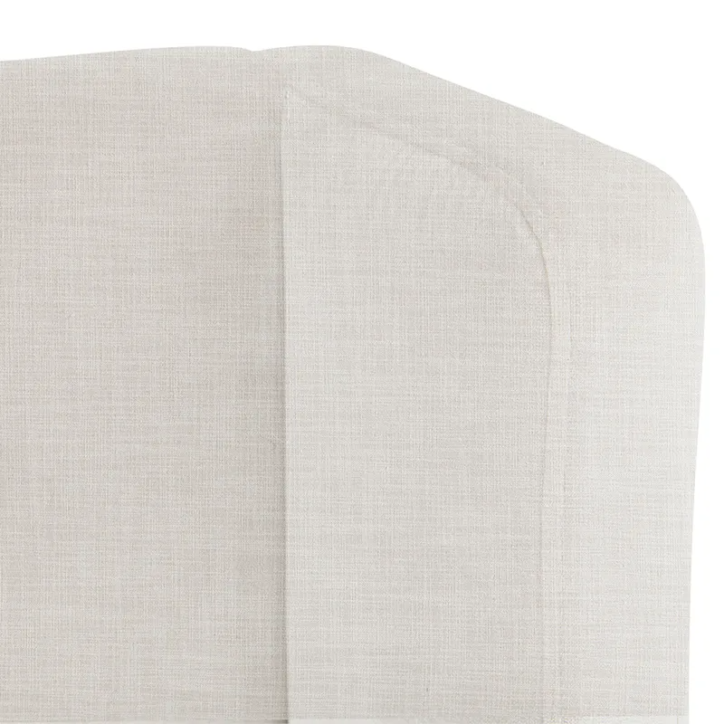 Central Park Queen Bedhead Natural Linen, 165cm W x 28cm D x 120cm H (RRP $2145) - Image 7