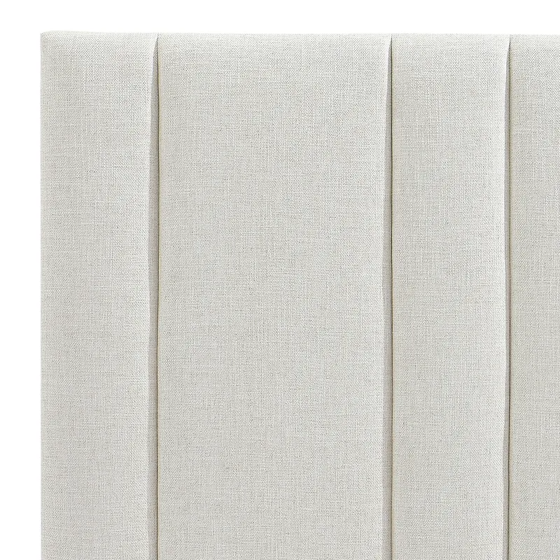 Bronx Queen Bedhead Natural Linen, 276cm W x 8cm D x 130cm H (RRP $1859) - Image 5