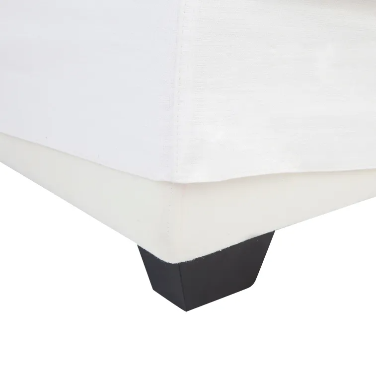 Birkshire Slip Cover Occasional Chair White Linen, 80cm W x 96cm D x 85cm H (RRP $2299) - Image 6