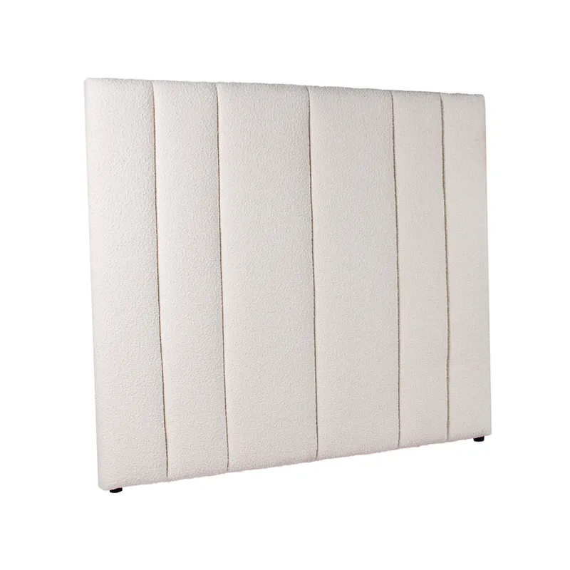 Soho King Bedhead White Boucle, 195cm W x 10cm D x 140cm H (RRP $1419) - Image 2
