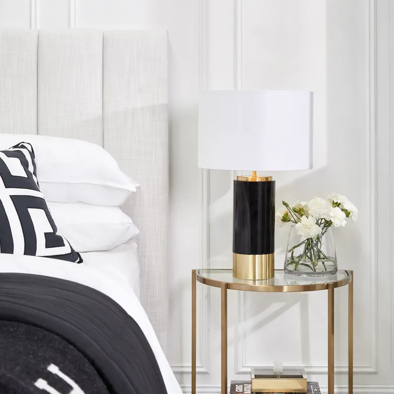 Soho Queen Bedhead Off White Linen, 165cm W x 10cm D x 140cm H (RRP $1265) - Image 2
