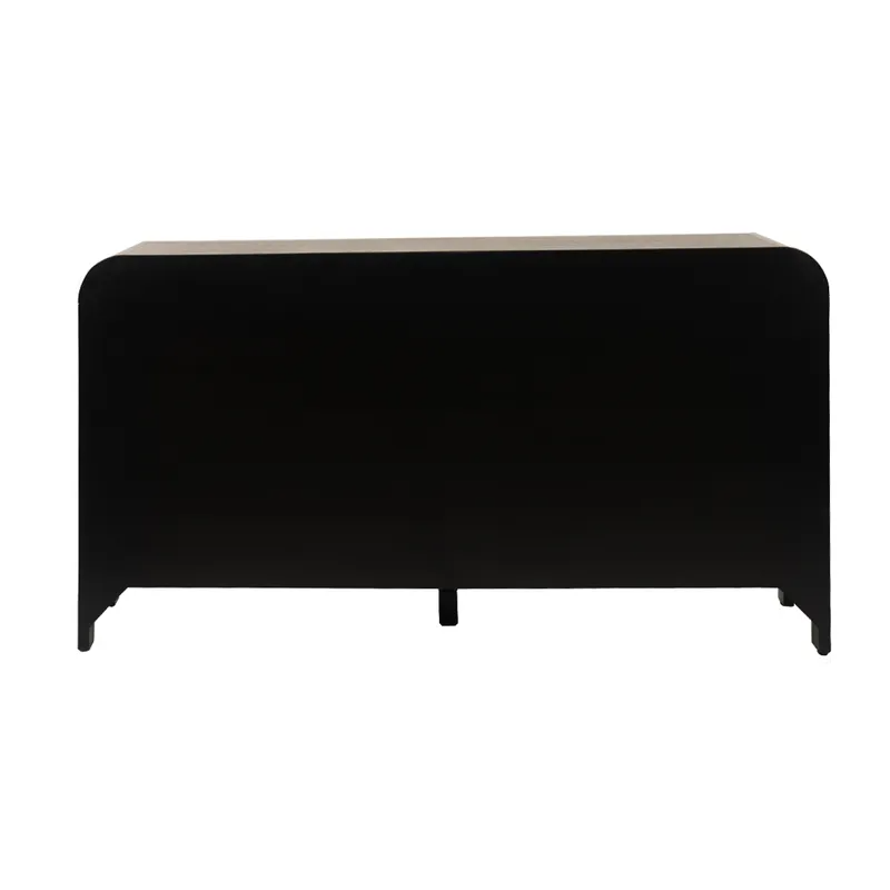 Chisholm 6 Drawer Chest Black, 160cm W x 50cm D x 83cm H (RRP $4389) - Image 7