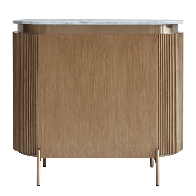 Demarco 3 Drawer Chest Antique Gold, 98cm W x 45cm D x 90cm H (RRP $3509) - Image 5