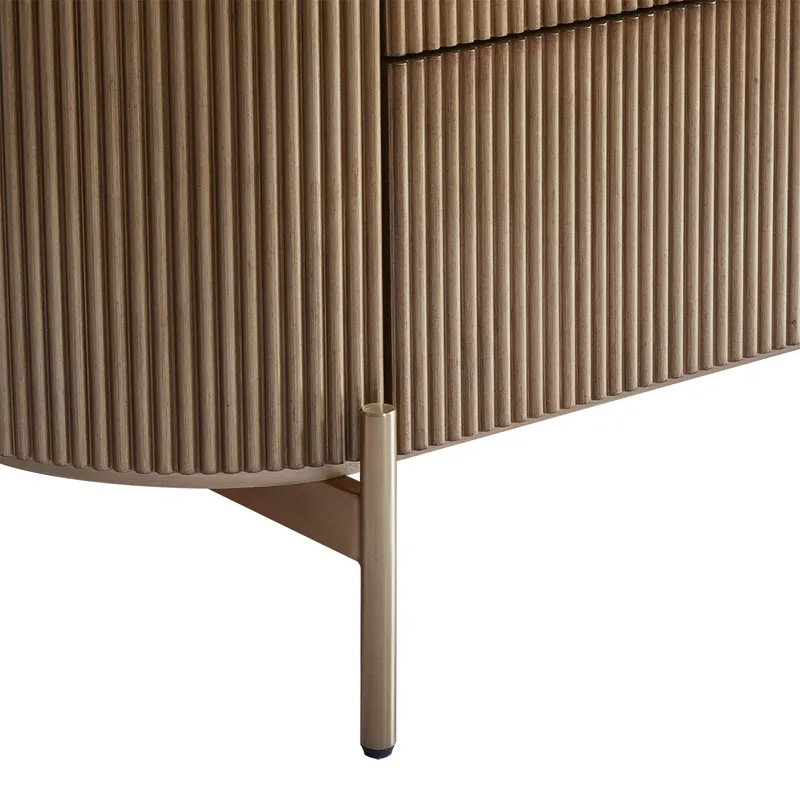 Demarco 3 Drawer Chest Antique Gold, 98cm W x 45cm D x 90cm H (RRP $3509) - Image 8
