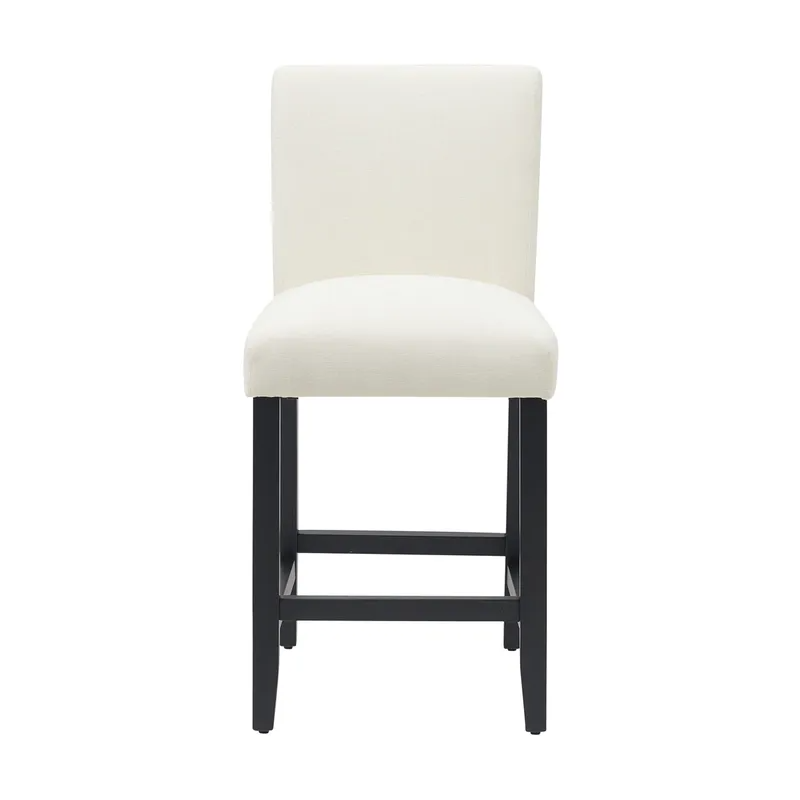 Christie Kitchen Stool Set of 2 Off White, 47cm W x 48cm D x 75cm H (RRP $715) - Image 2