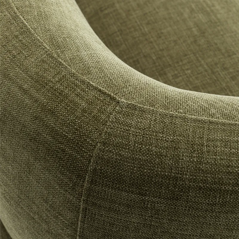 Greenwich 3 Seater Sofa Sage Chenille, 231cm W x 91cm D x 78cm H (RRP $3949) - Image 7