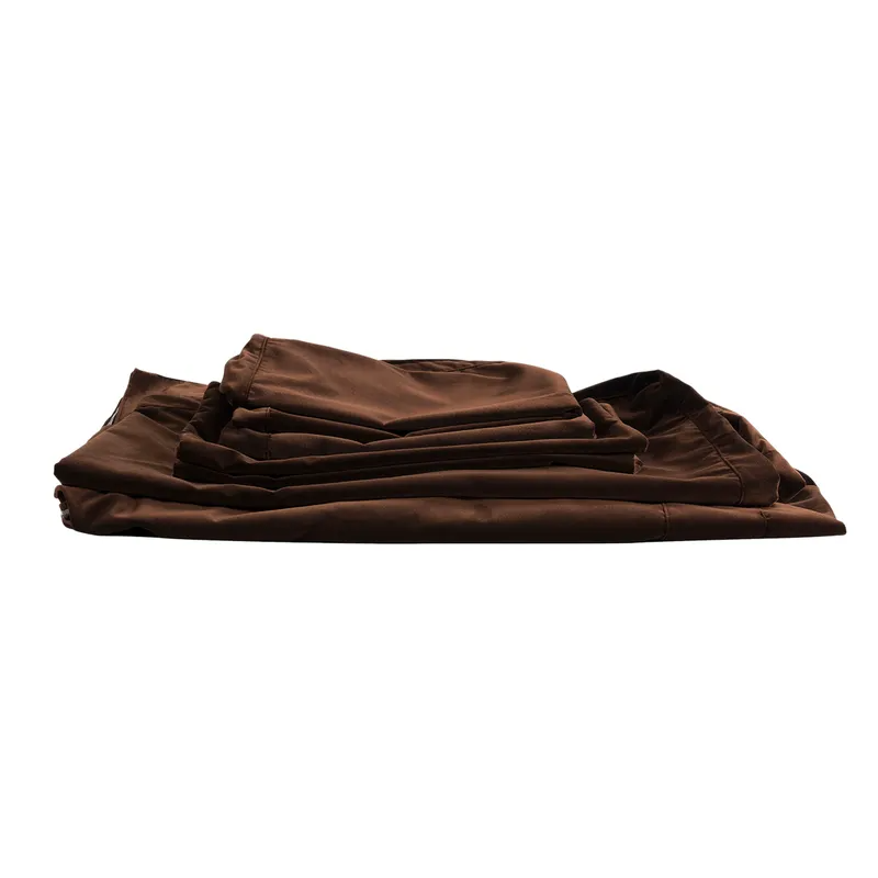 Birkshire 2 Seater Slip Cover Sofa Dark Chocolate Velvet, 180cm W x 96cm D x 85cm H (RRP $3883) - Image 8