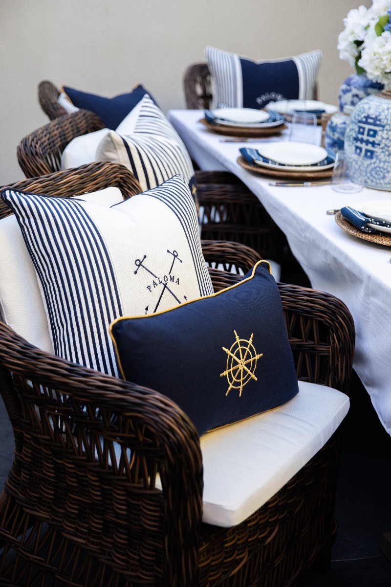 Paloma Sailing Club Cushion 50x50cm (RRP $69) - Image 2