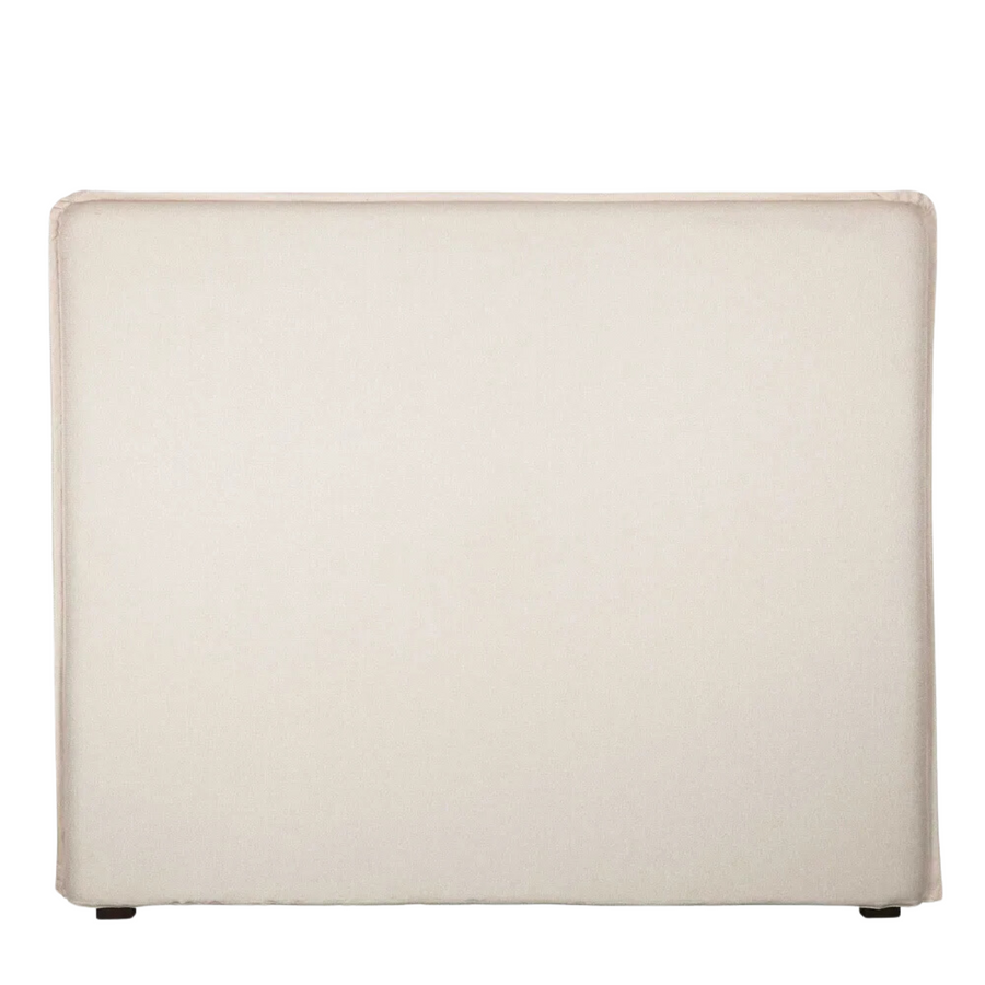Coolum Double Bedhead Natural, L 137cm W 6cm H 146cm (RRP $484)